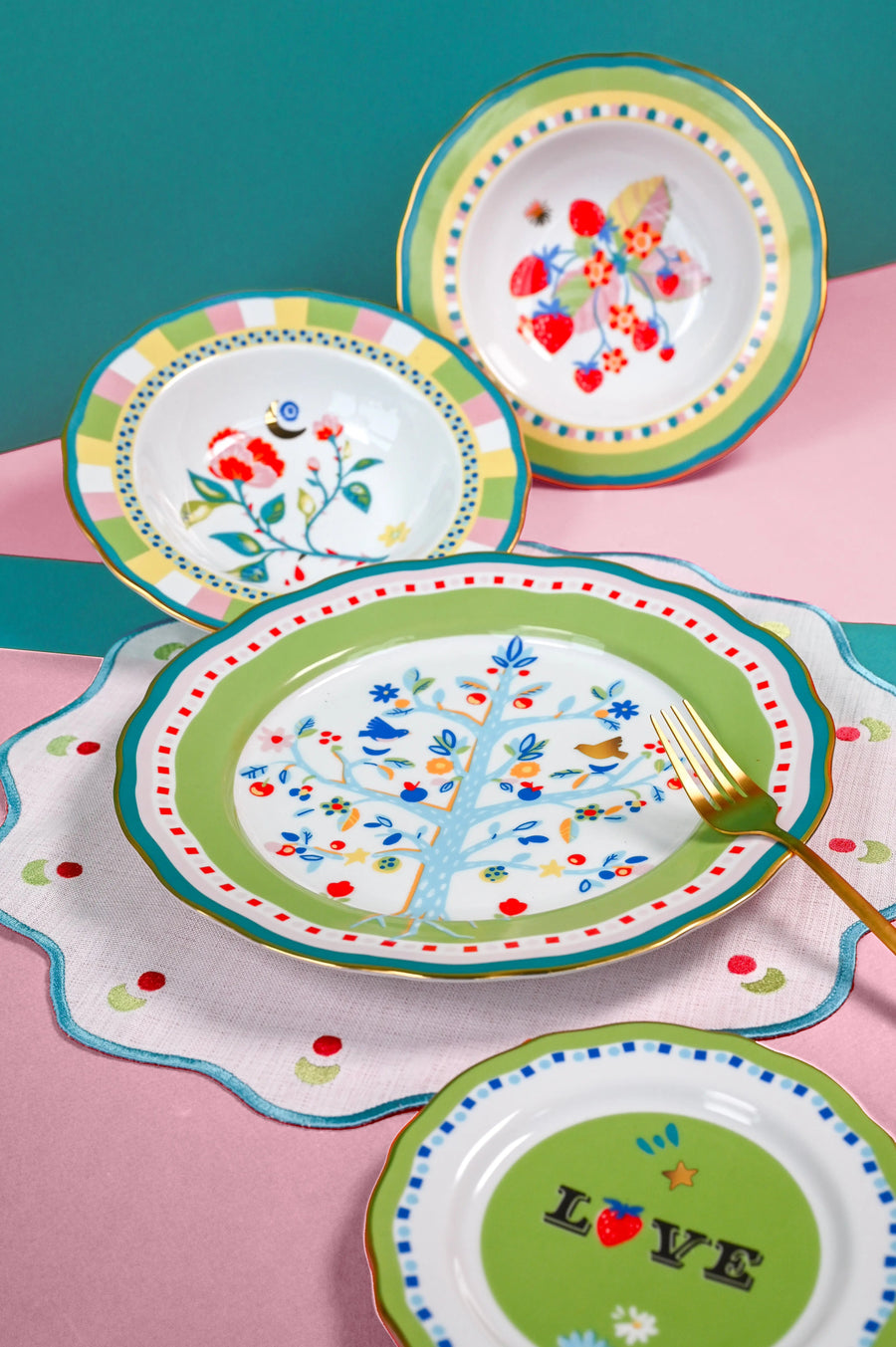 Dinner Plate - Mamma Mia - Amprio Milano