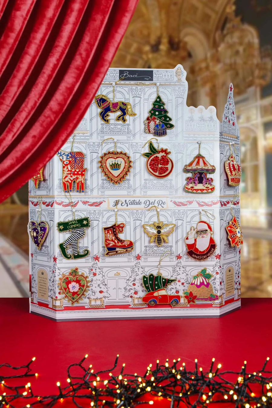 Fabric Hand Embroidery Ornaments Xmas Tree – IL Natale del Re – Amprio Milano