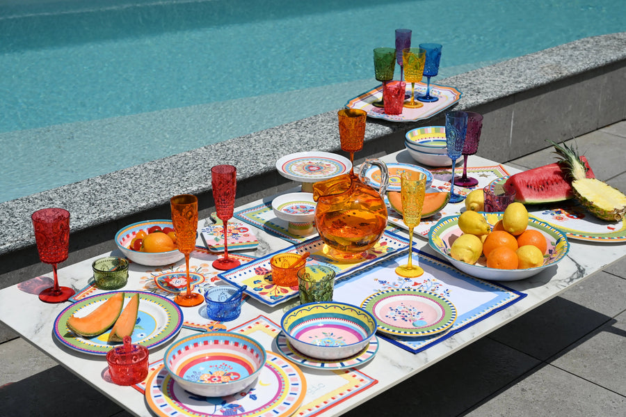 Melamine Salad Bowl - Mamma Mia - Amprio Milano
