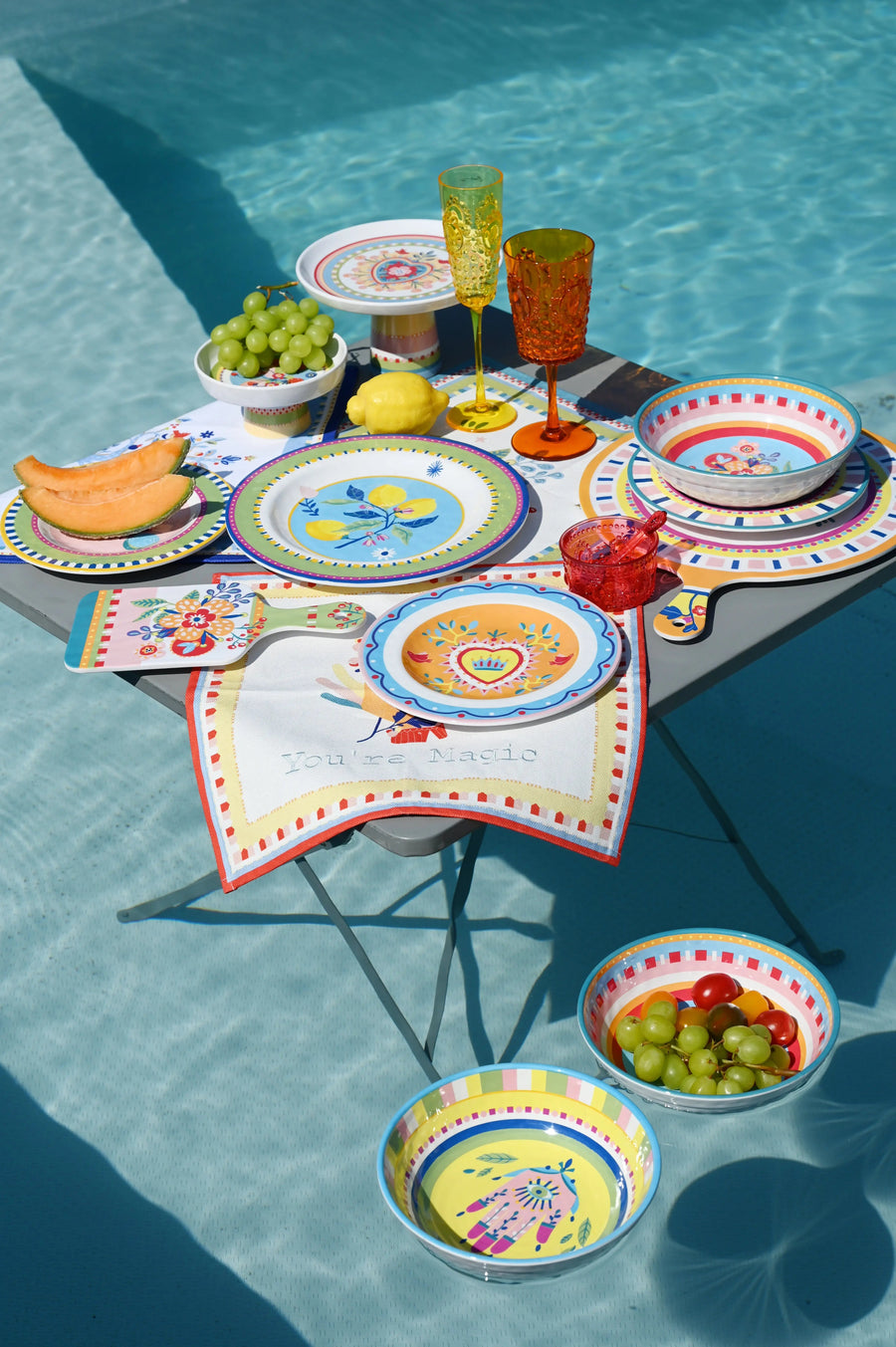 Melamine Soup Plate - Mamma Mia - Amprio Milano