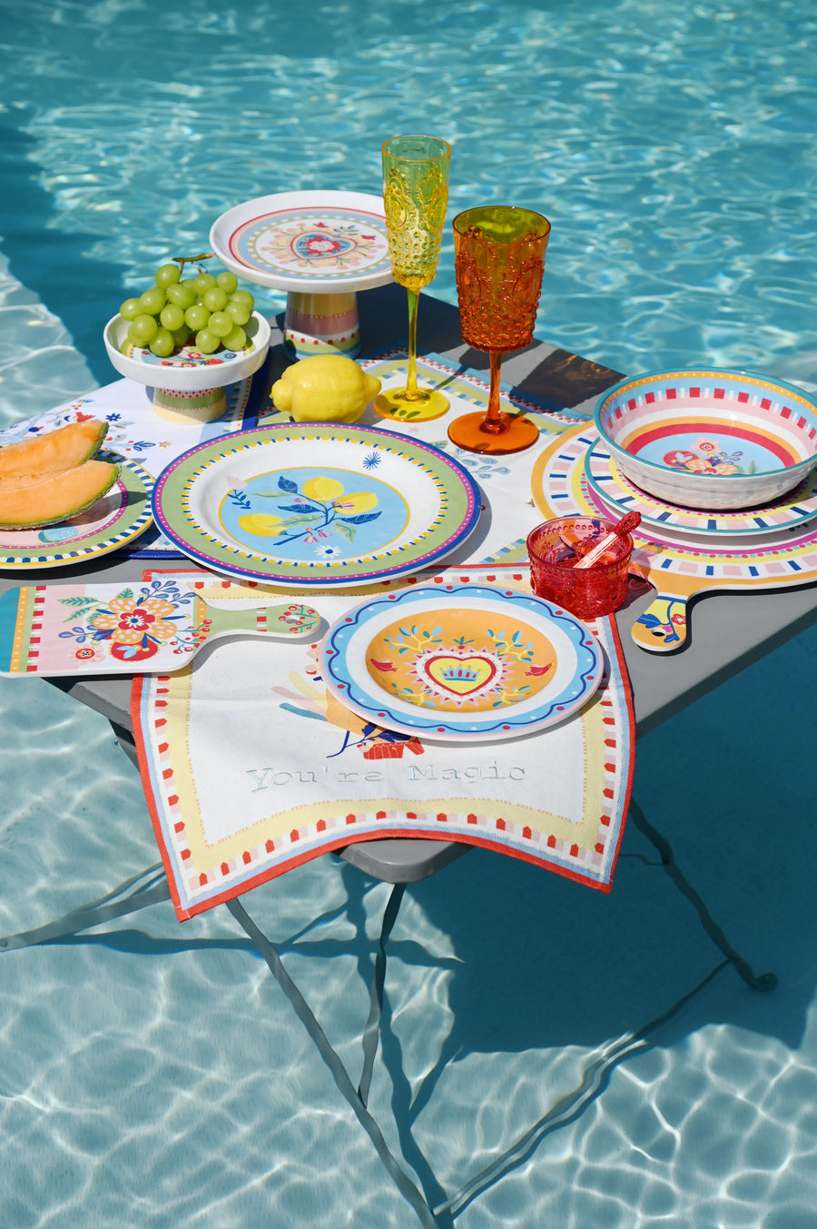 Squared Antistain Placemat - Mamma Mia - Amprio Milano